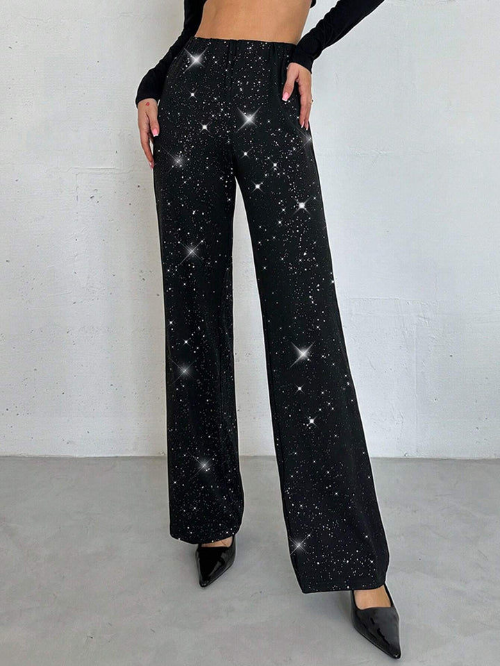 Pantaloni SHEIN, negru