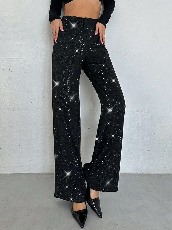 Pantaloni SHEIN, negru