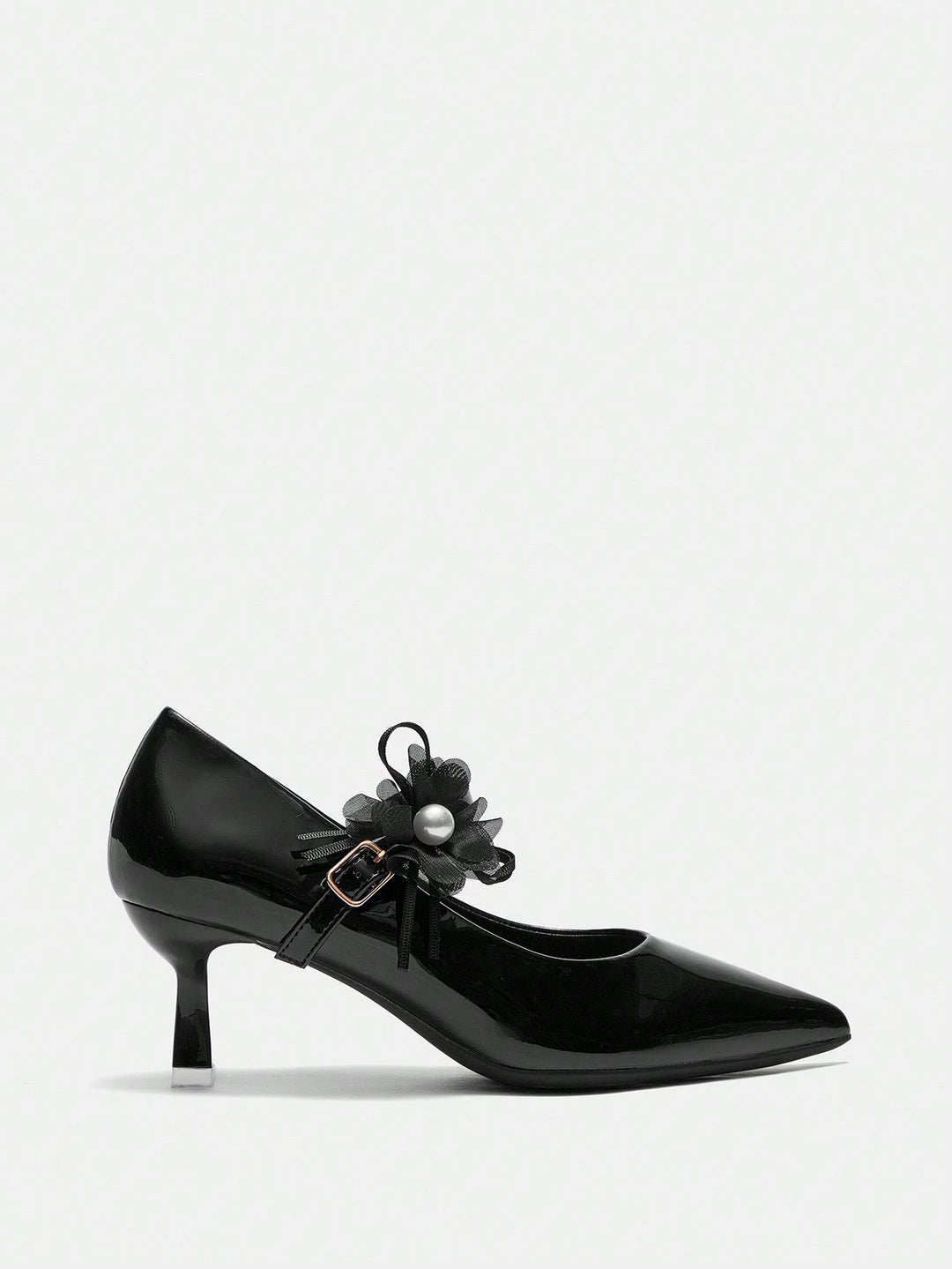 Pantofi cu toc SHEIN, negru