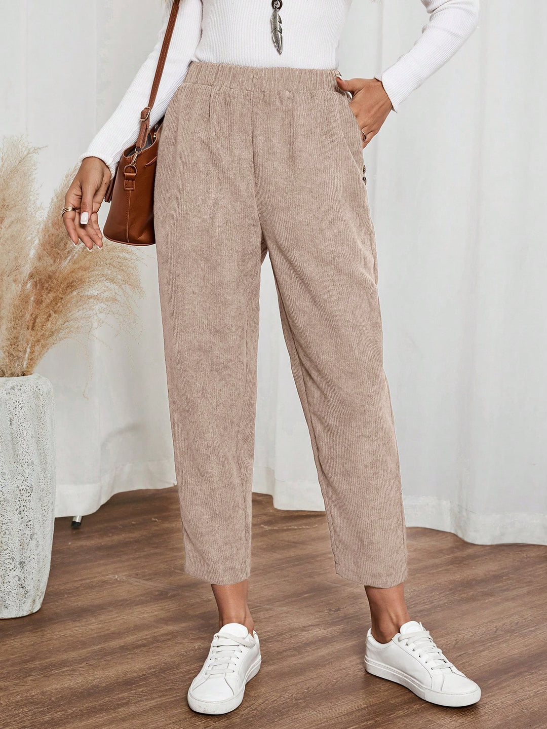 Pantaloni SHEIN, bej