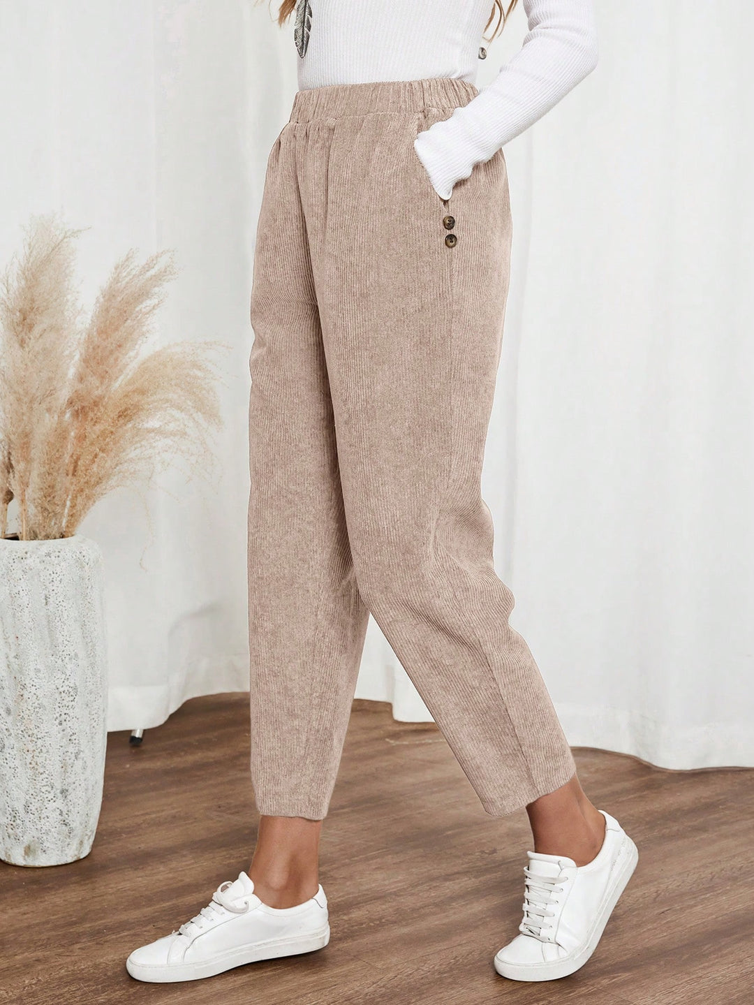 Pantaloni SHEIN, bej