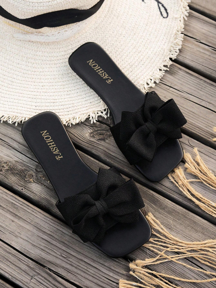 SHEIN papucs, fekete