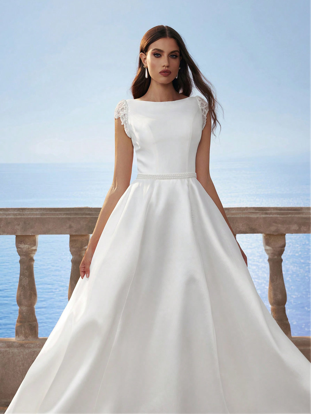 Rochie de mireasă SHEIN, alb