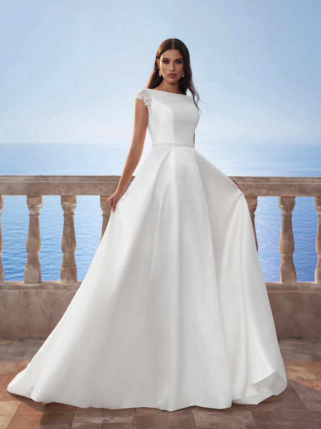 Rochie de mireasă SHEIN, alb