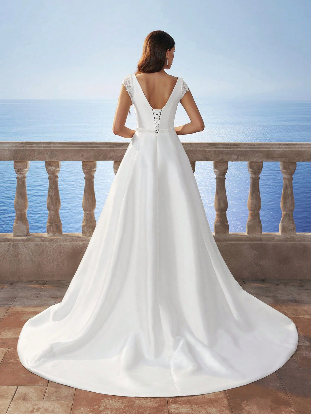 Rochie de mireasă SHEIN, alb