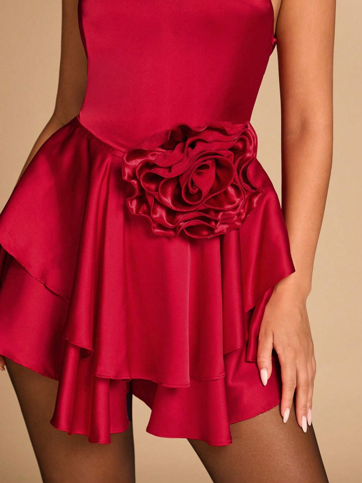 Rochie mini SHEIN, roșu