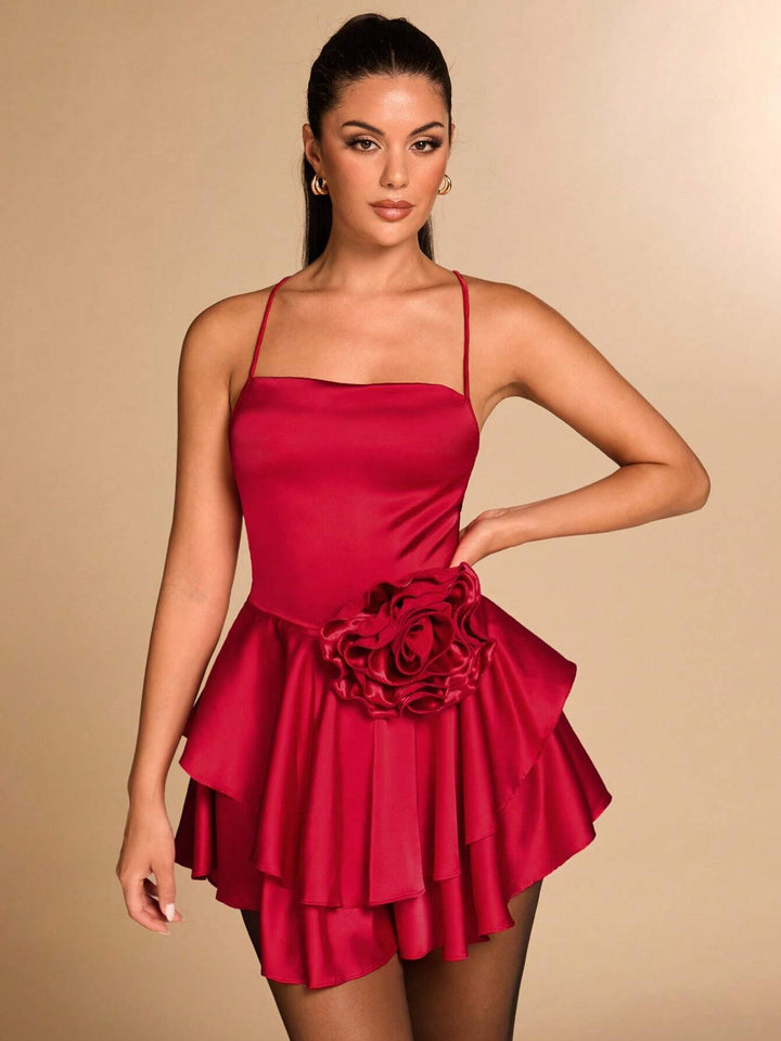 Rochie mini SHEIN, roșu