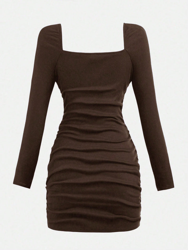 Rochie SHEIN, maro