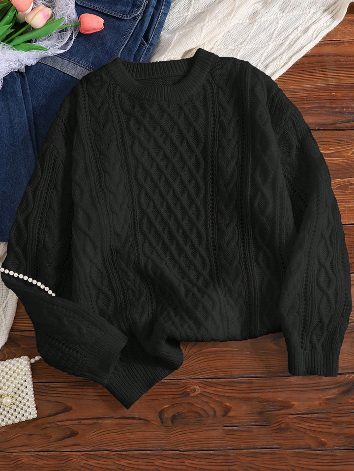 Pulover SHEIN, negru