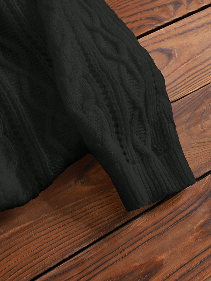 Pulover SHEIN, negru