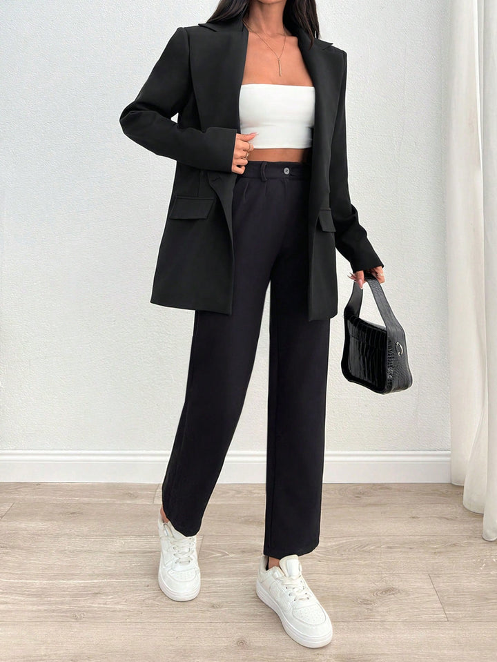 Costum SHEIN, negru