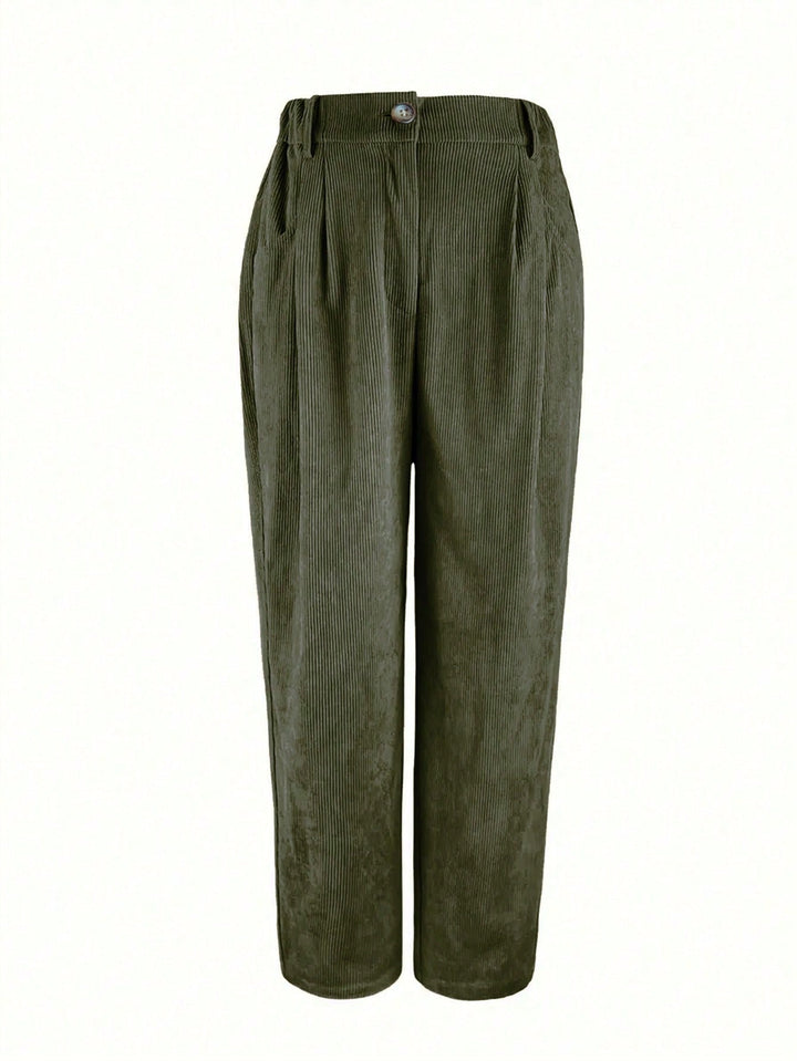Pantaloni SHEIN, kaki