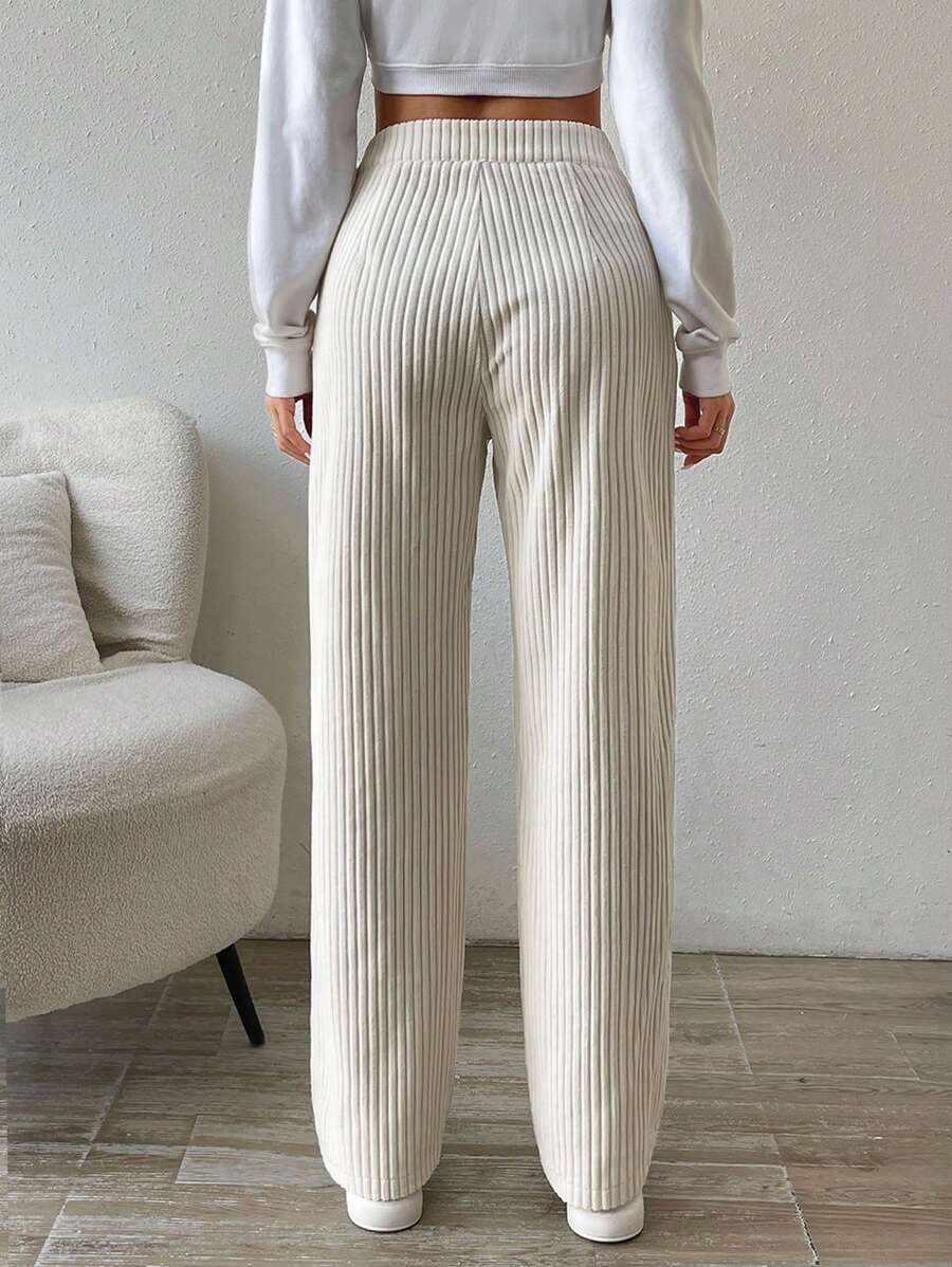 Pantaloni SHEIN, crem