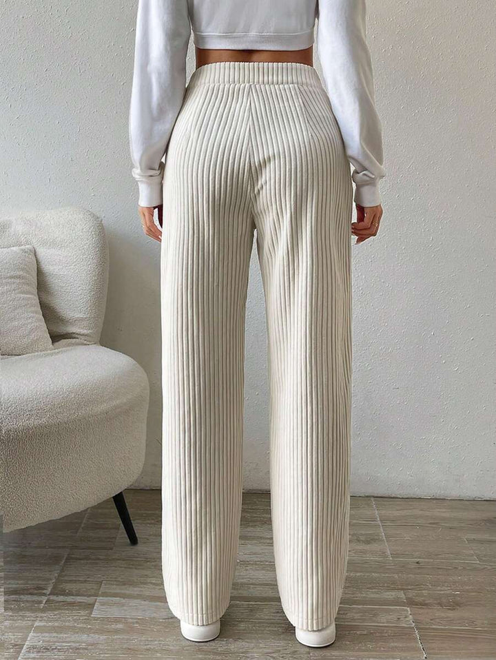 Pantaloni SHEIN, crem