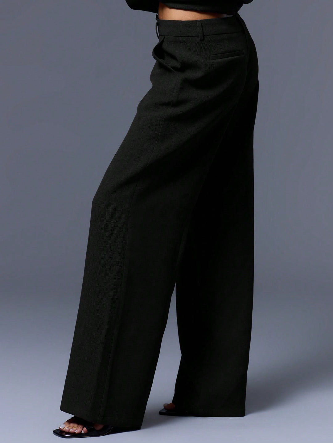 Pantalon SHEIN, negru
