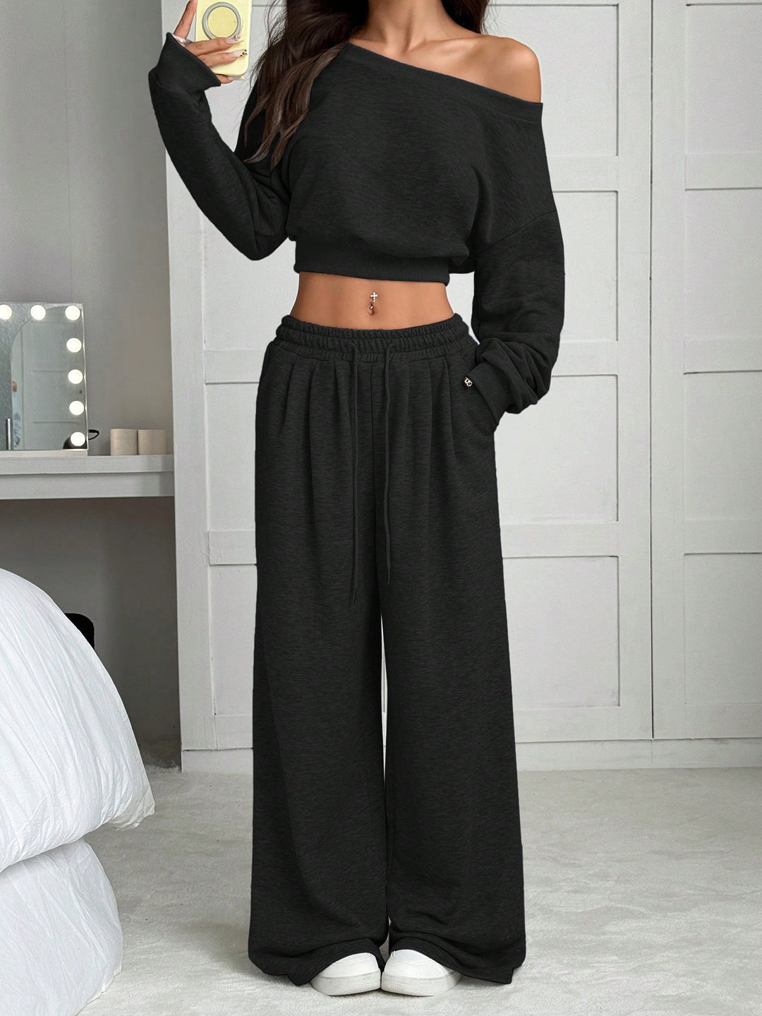 Compleu SHEIN, negru