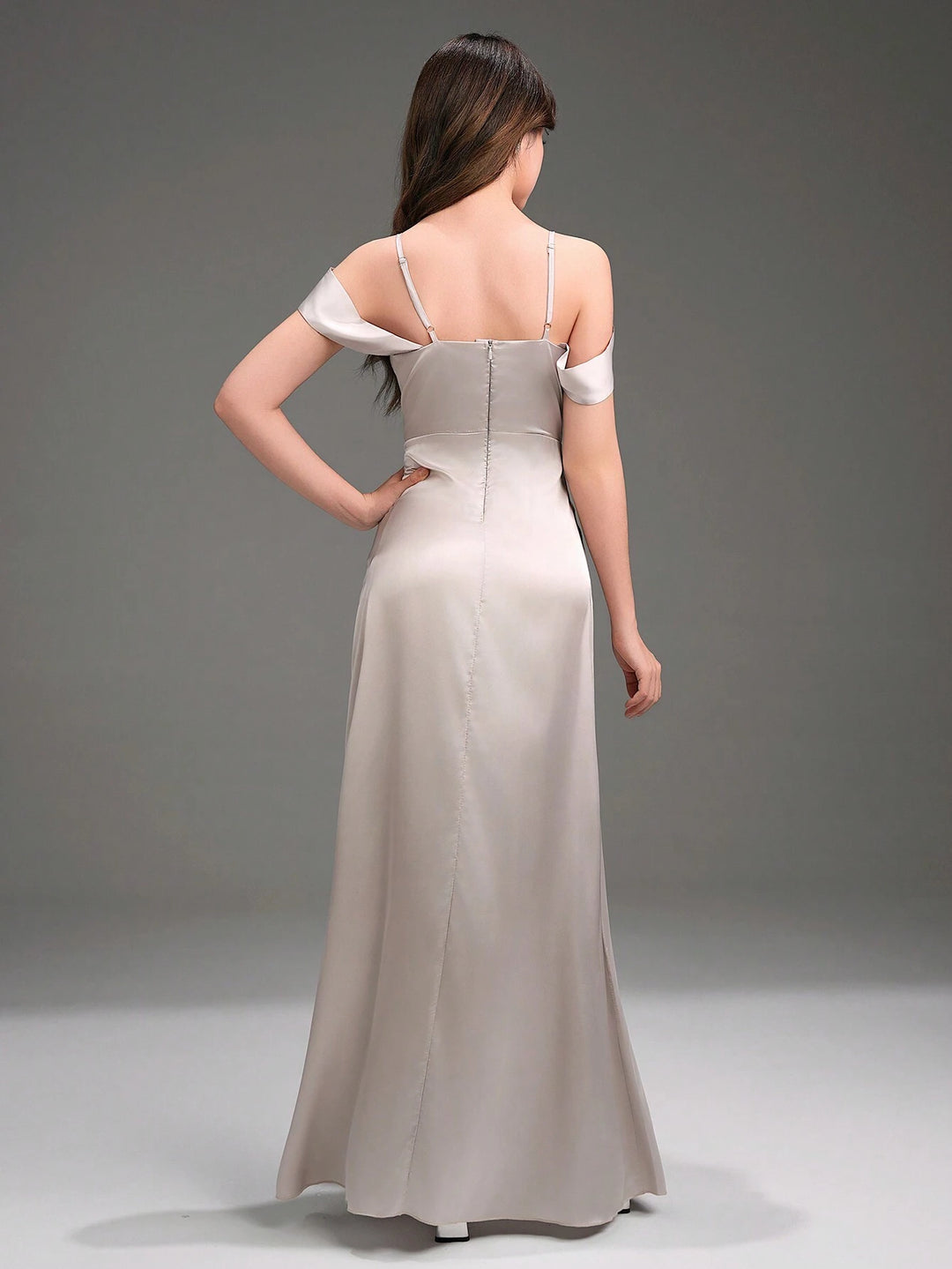 Rochie maxi SHEIN, gri