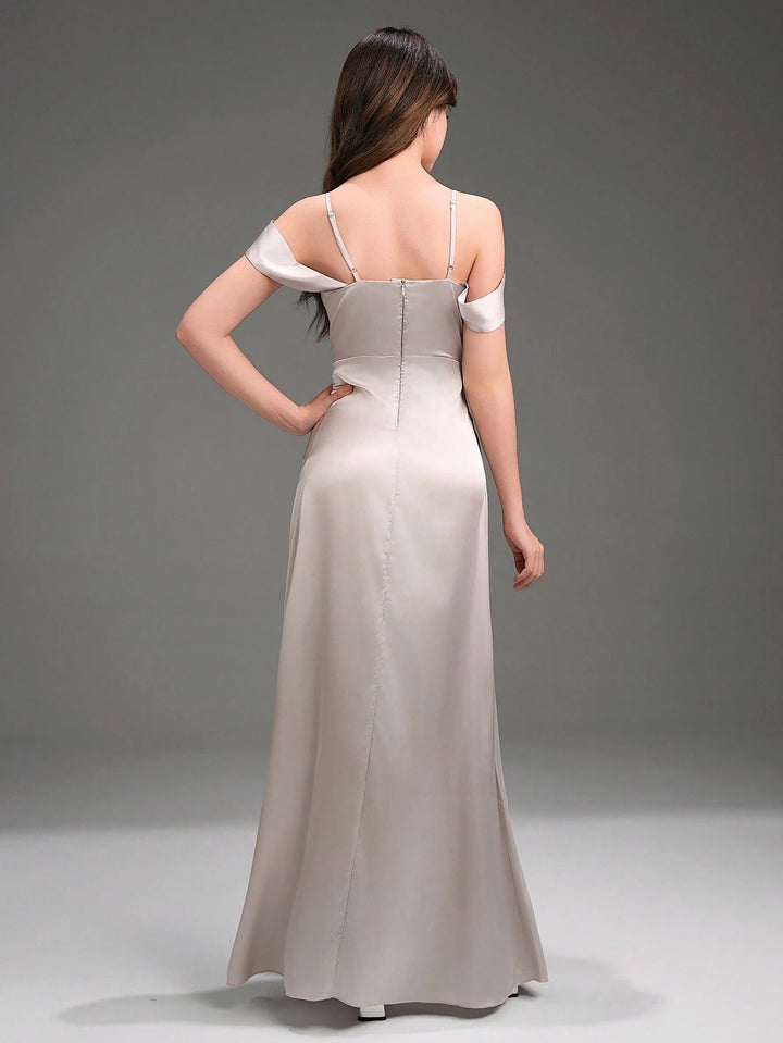 Rochie maxi SHEIN, gri