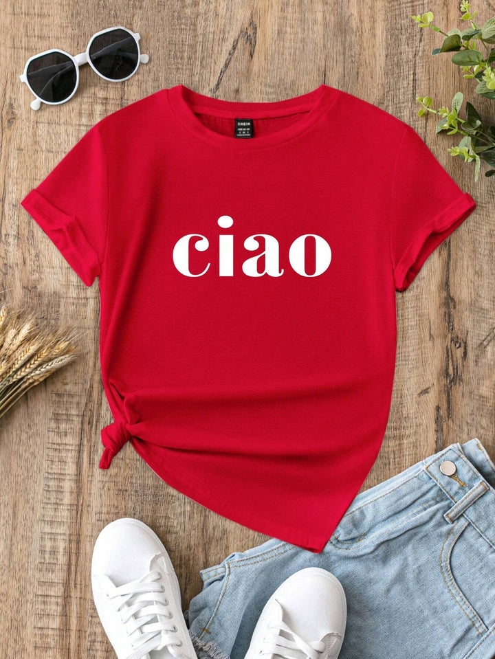 Tricou SHEIN, roșu