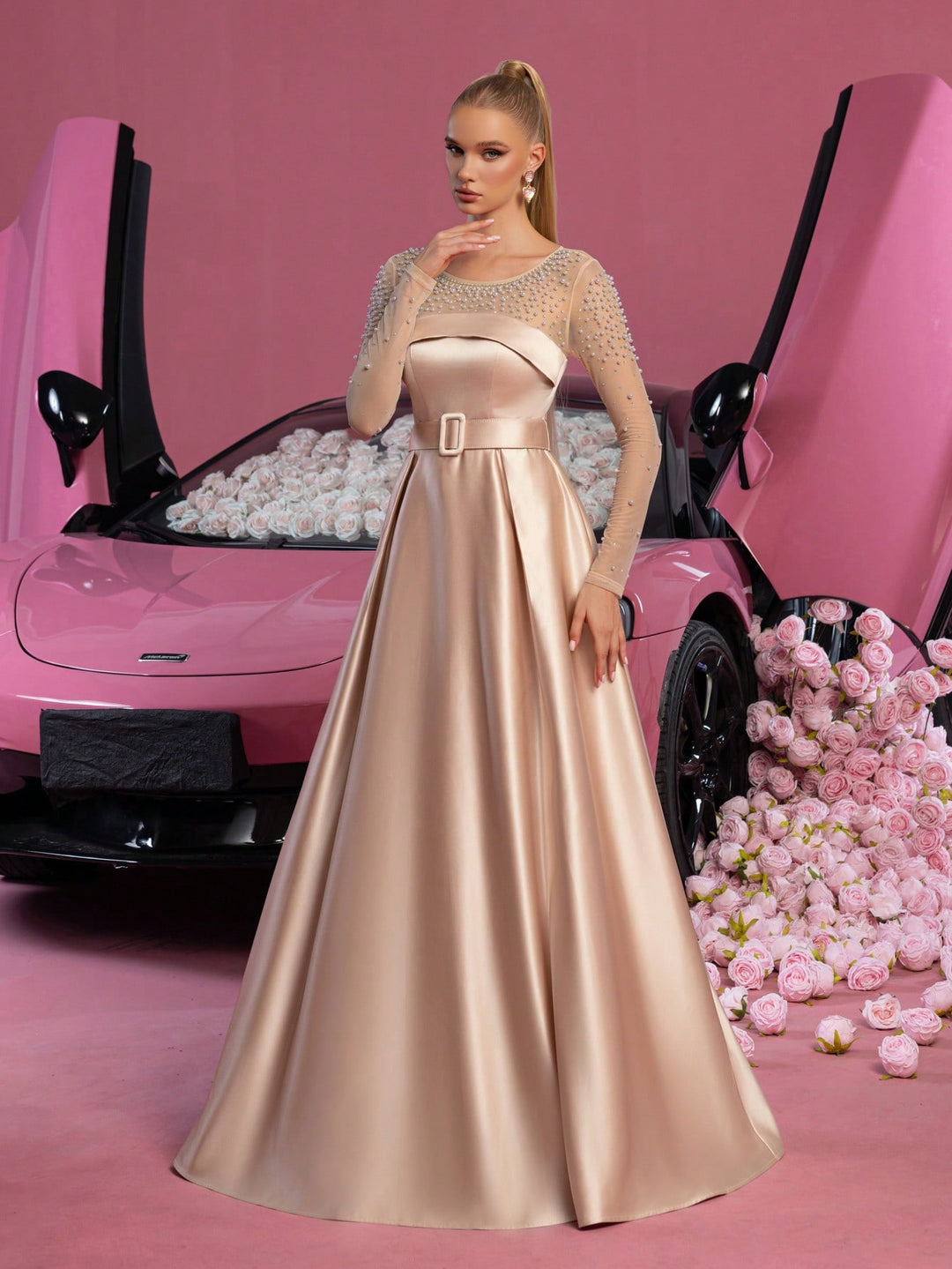Rochie SHEIN, auriu