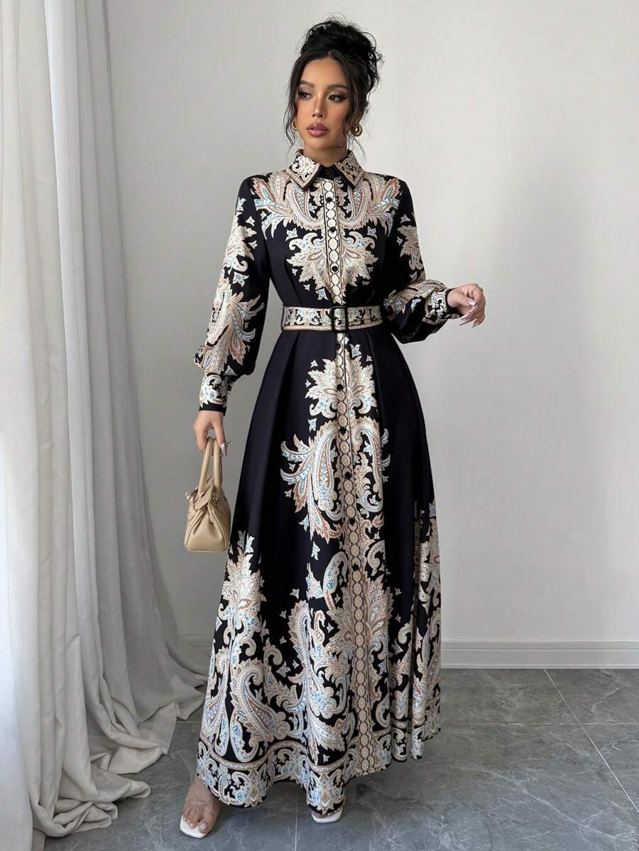 Rochie maxi SHEIN, mix culori