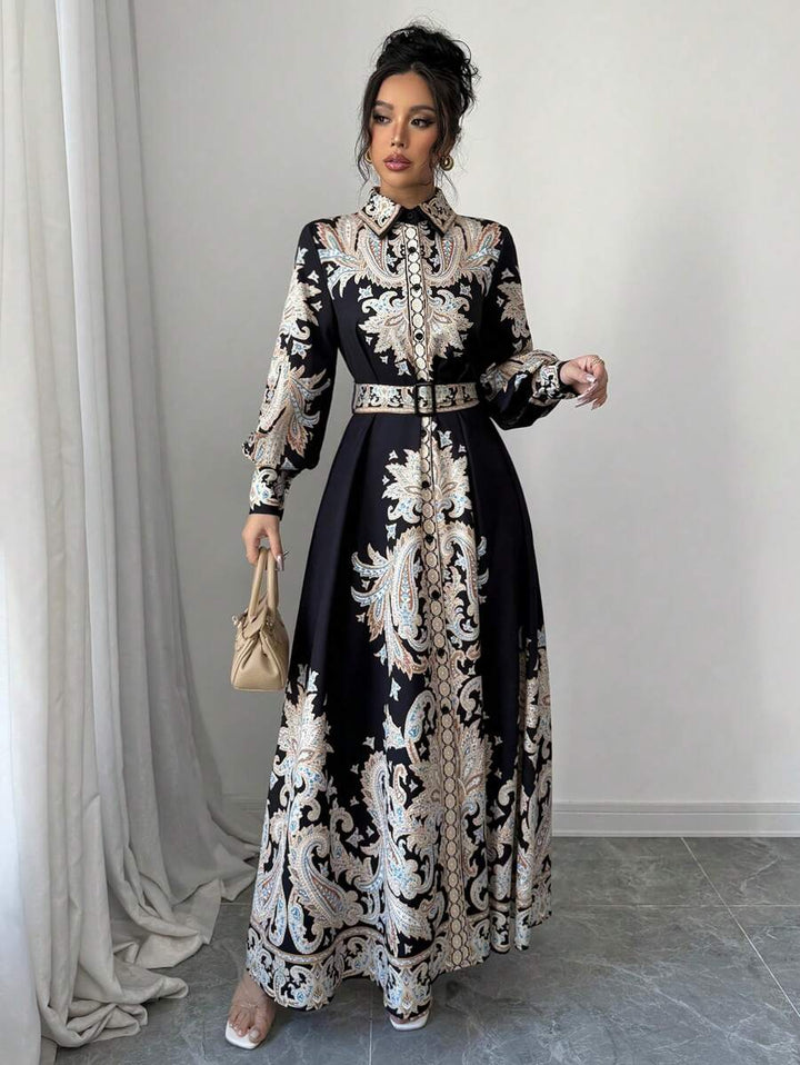 Rochie maxi SHEIN, mix culori