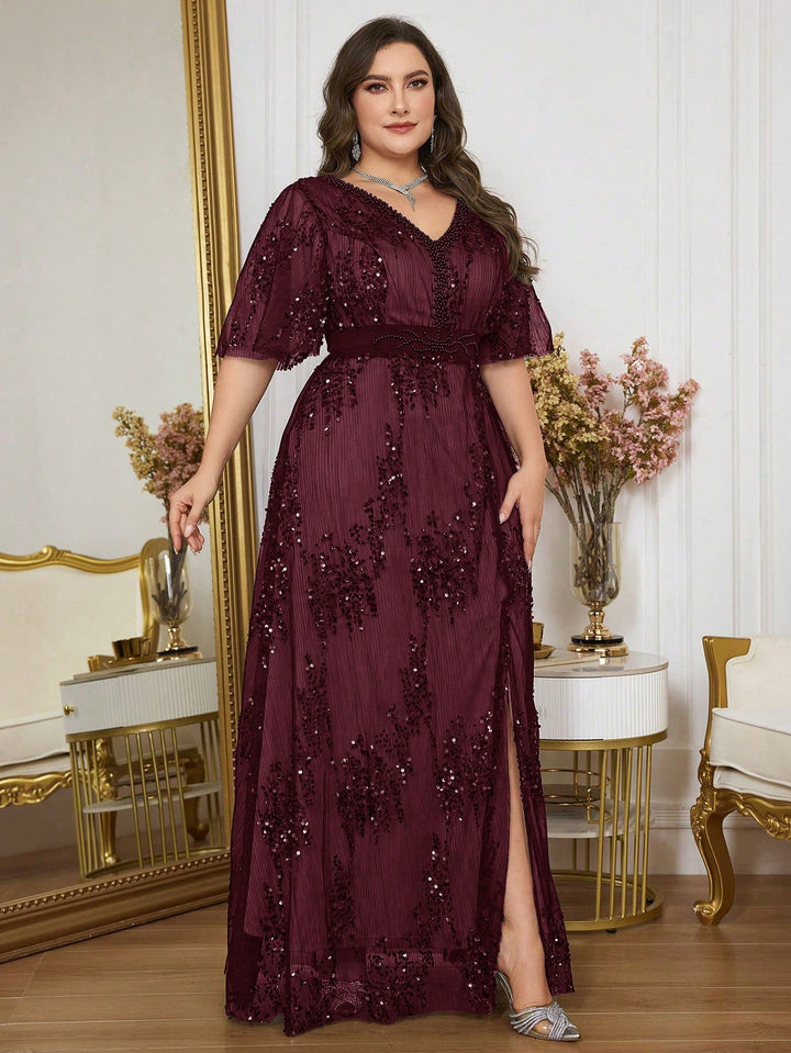 Rochie SHEIN, vișiniu