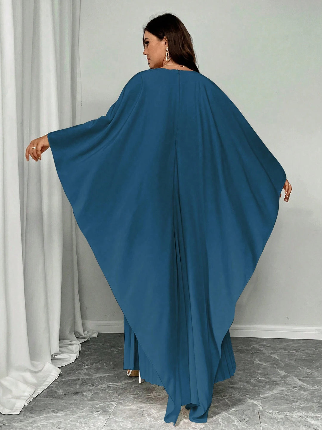 Rochie maxi SHEIN, albastru