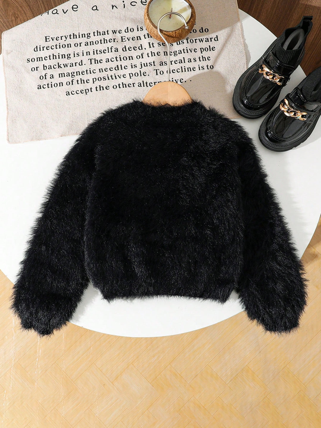 Pulover SHEIN, negru