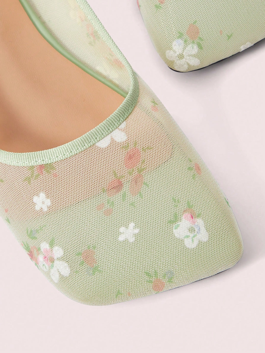 Balerini SHEIN, verde
