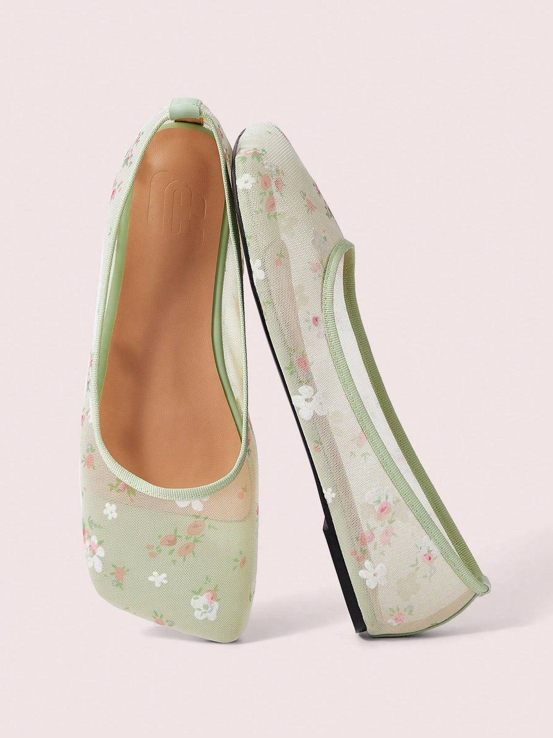 Balerini SHEIN, verde