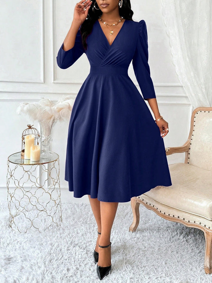 Rochie midi SHEIN, albastru