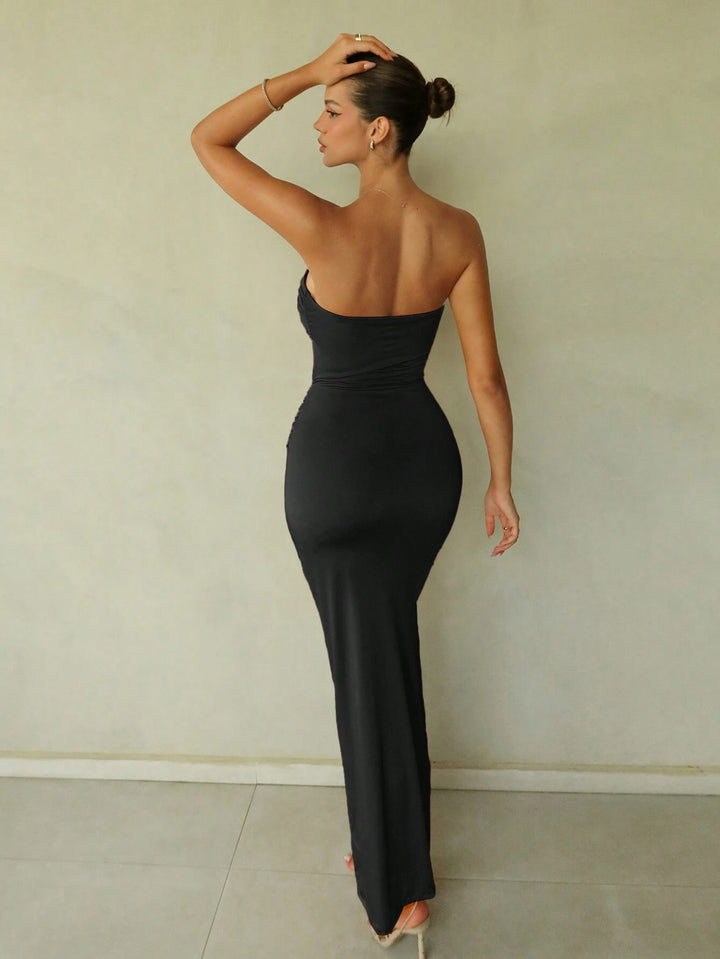 SHEIN Maxi ruha, fekete