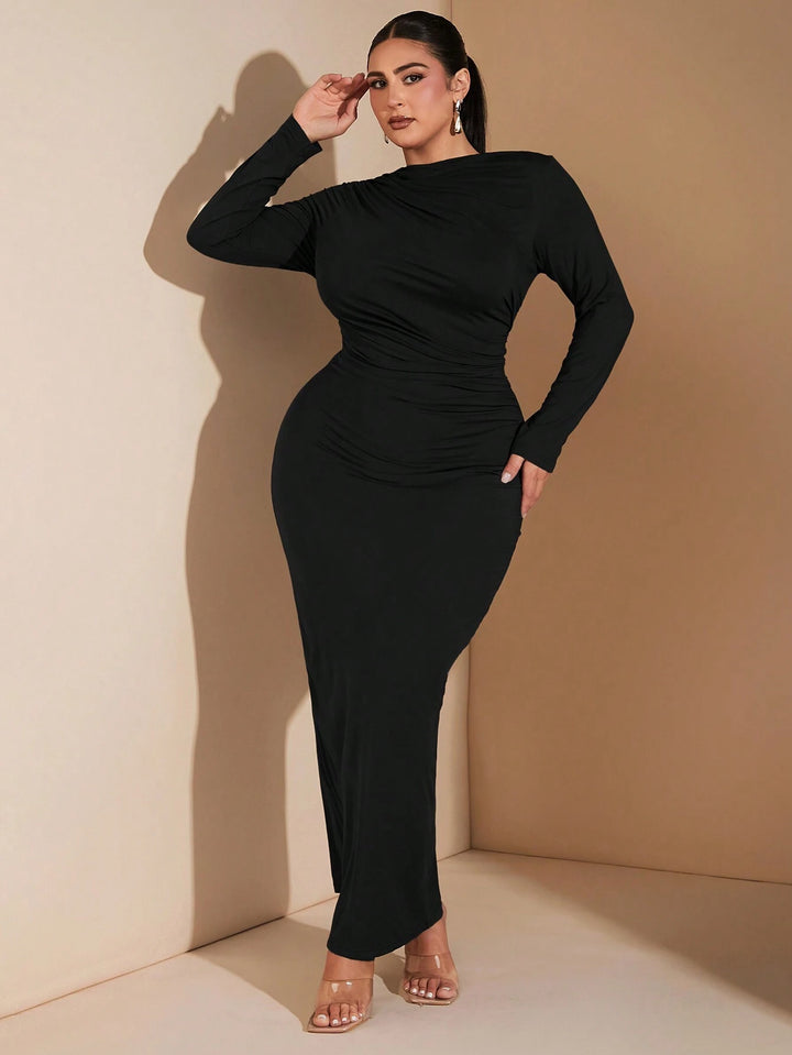 Rochie maxi SHEIN, negru