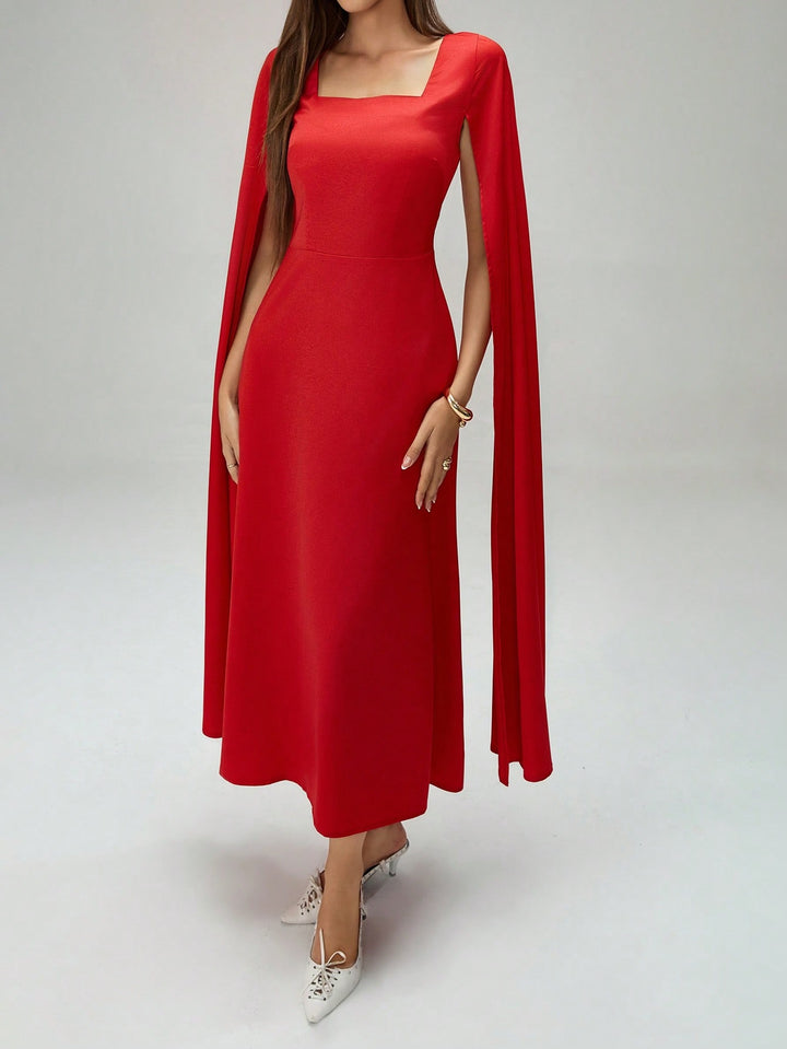 Rochie maxi SHEIN, roșu