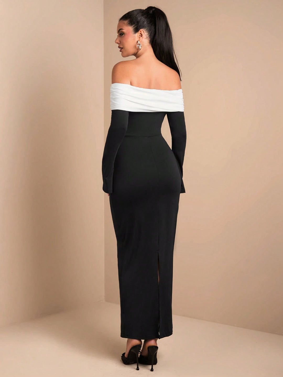 Rochie maxi SHEIN, mix culori