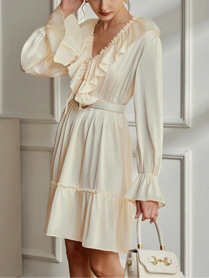 Rochie mini Shein, crem