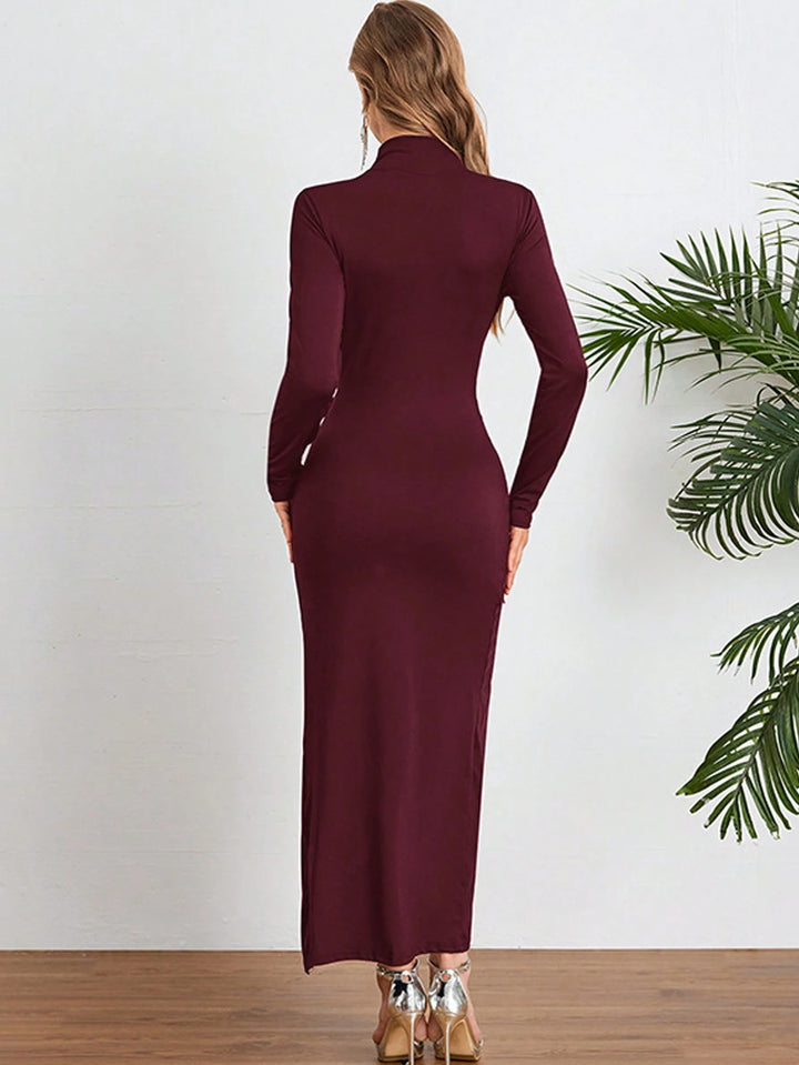 Rochie midi SHEIN, vișiniu