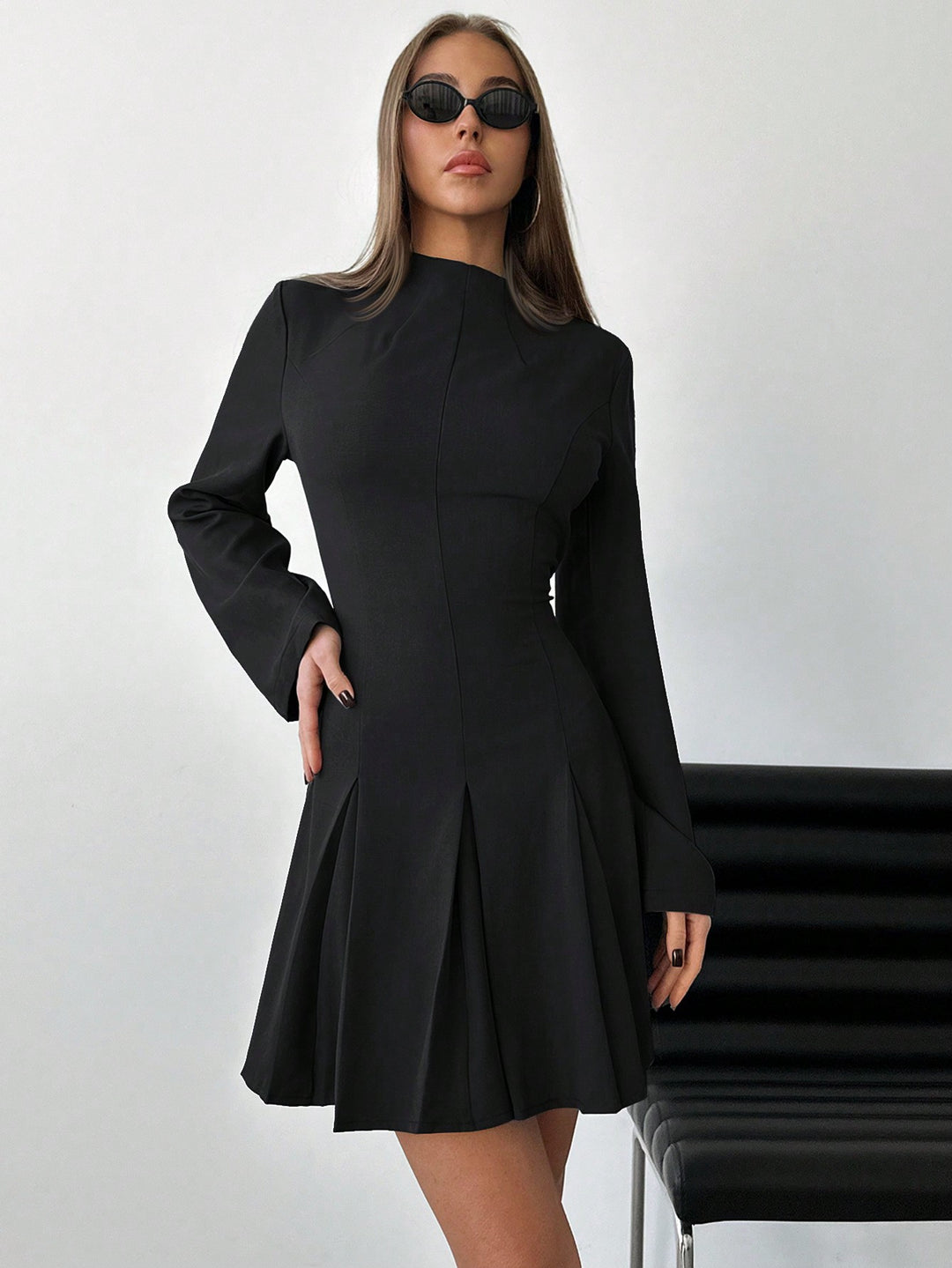 Rochie mini SHEIN, negru