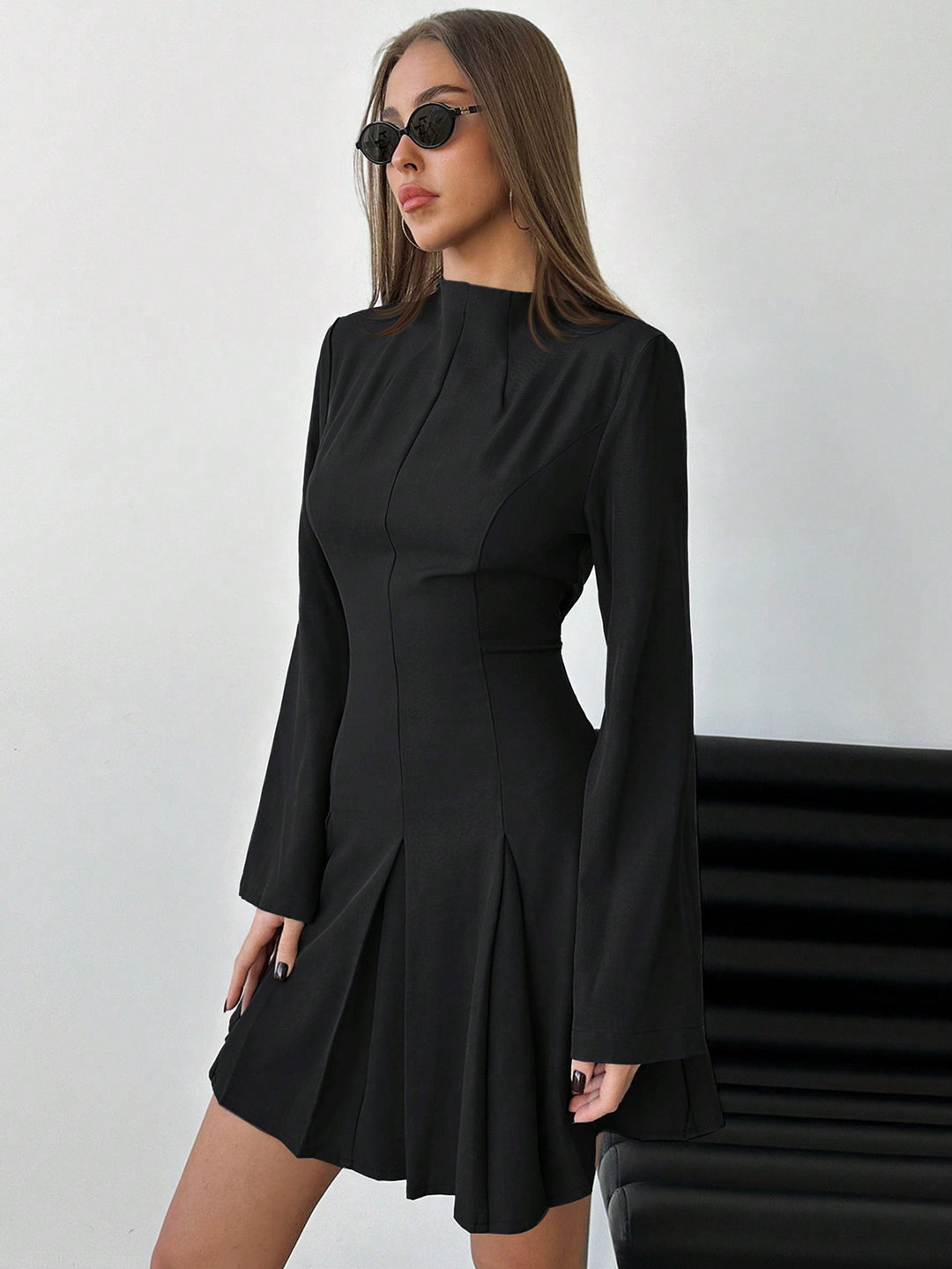 Rochie mini SHEIN, negru