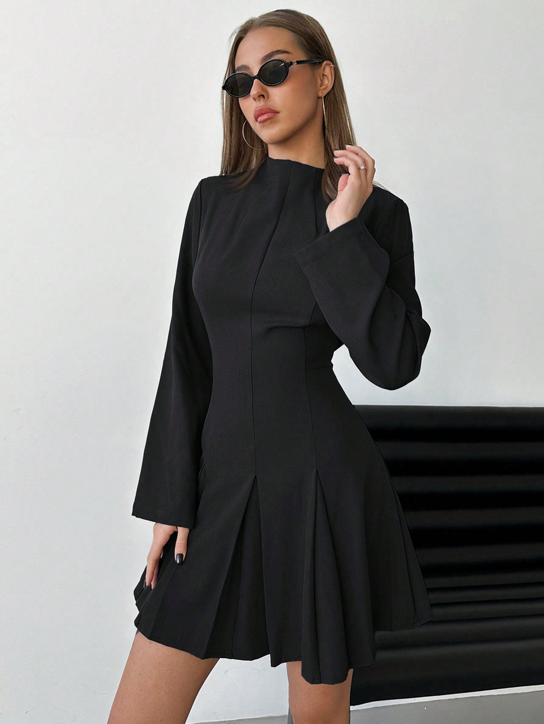 Rochie mini SHEIN, negru