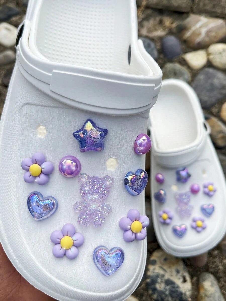 Set accesorii pentru crocs SHEIN, mic culori