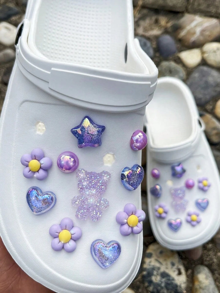 Set accesorii pentru crocs SHEIN, mic culori