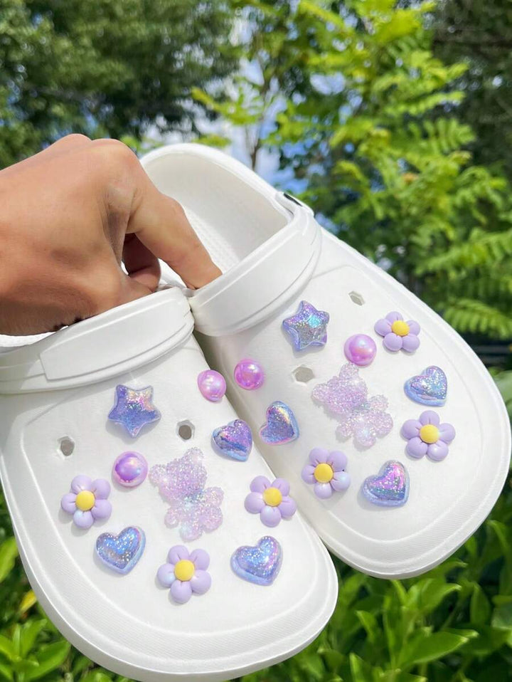 Set accesorii pentru crocs SHEIN, mic culori