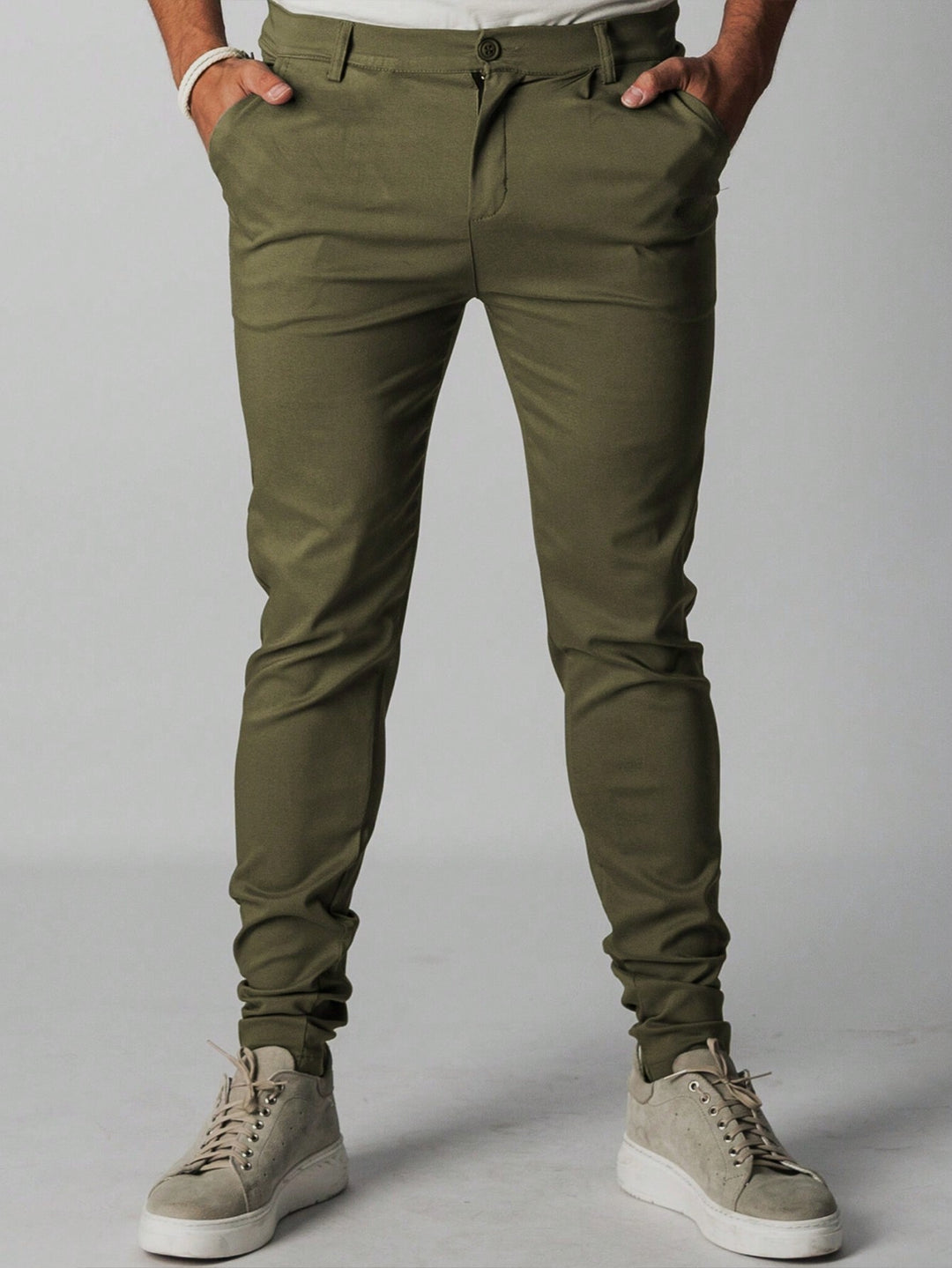 Pantalon SHEIN, verde