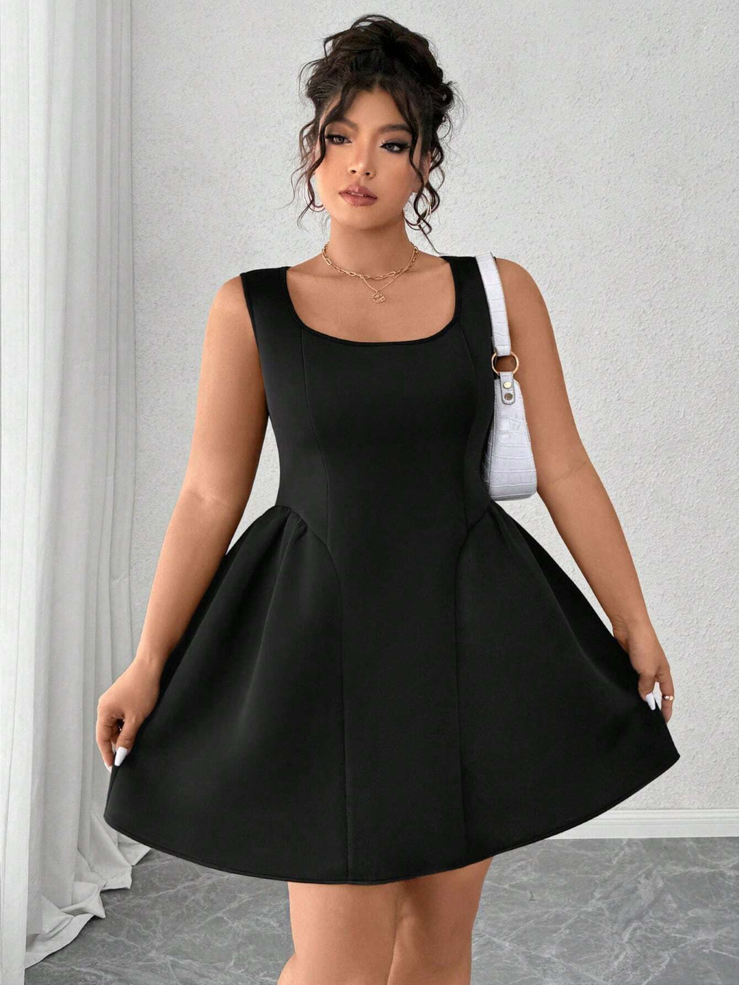Rochie mini SHEIN, negru