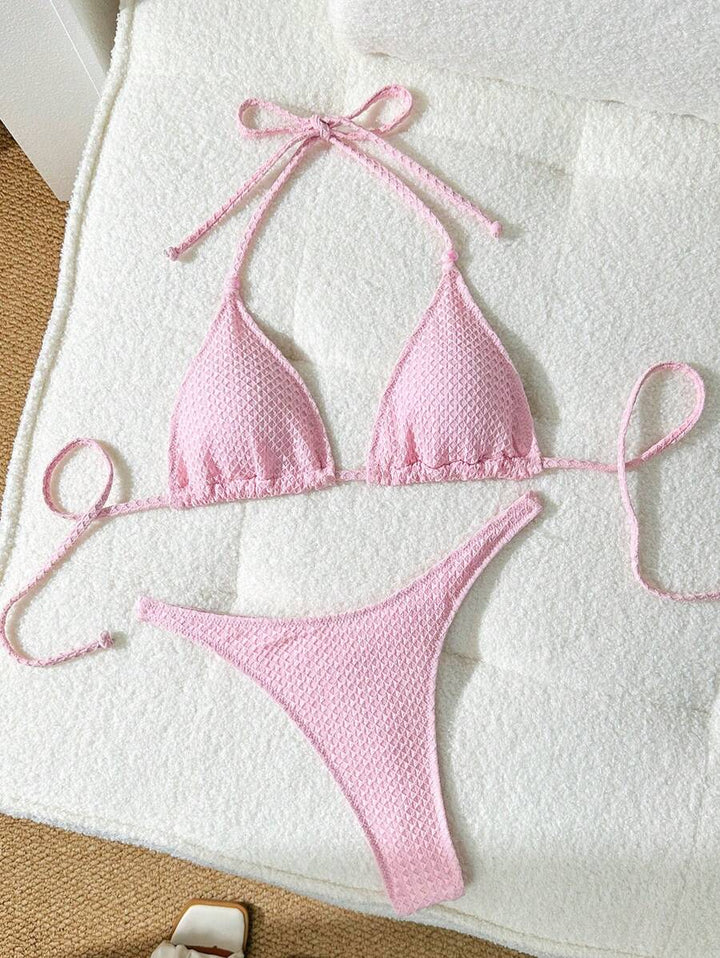 Costum de baie SHEIN, roz
