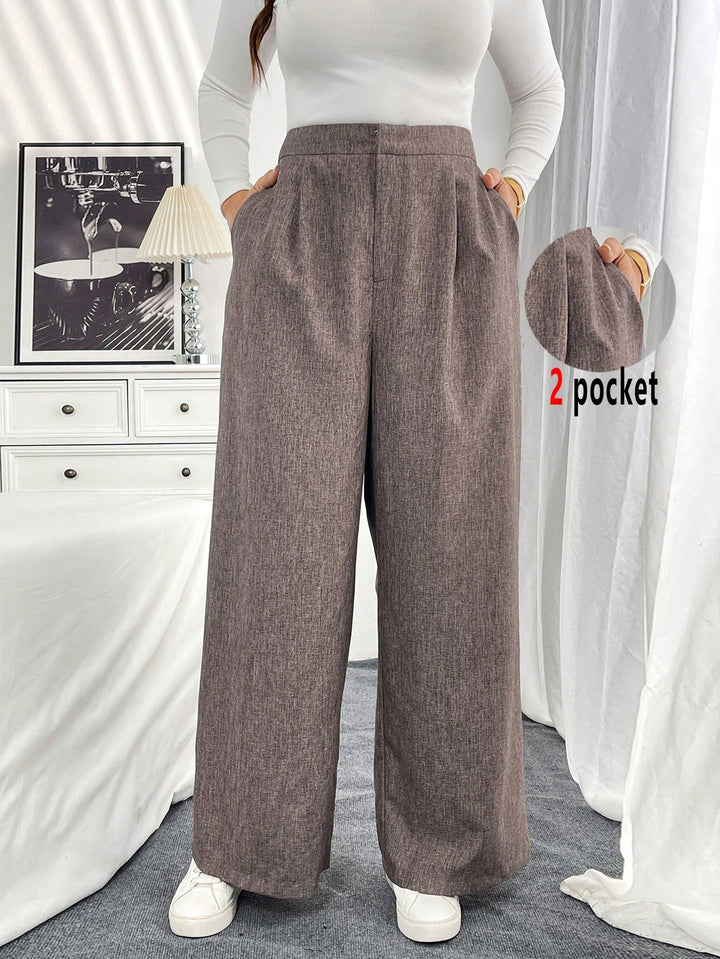 Pantaloni SHEIN, kaki