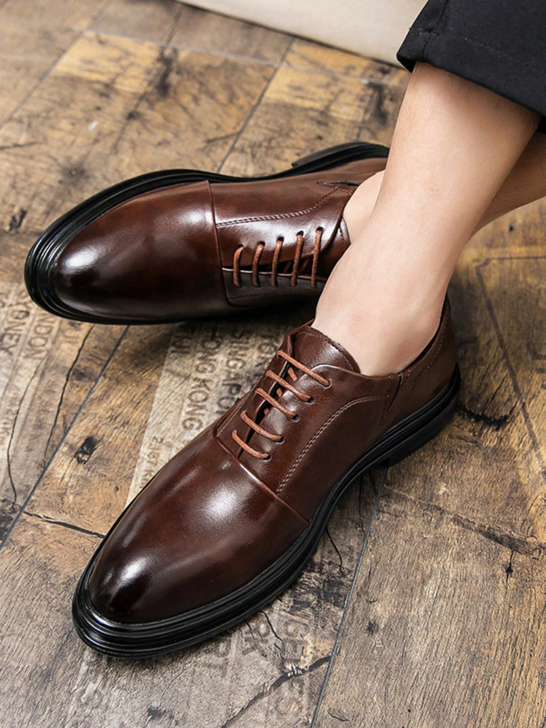 Pantofi SHEIN, maro