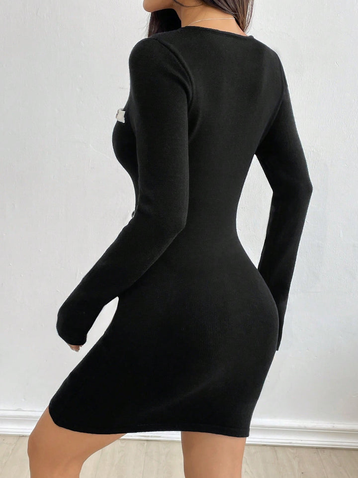Rochie mini SHEIN, negru